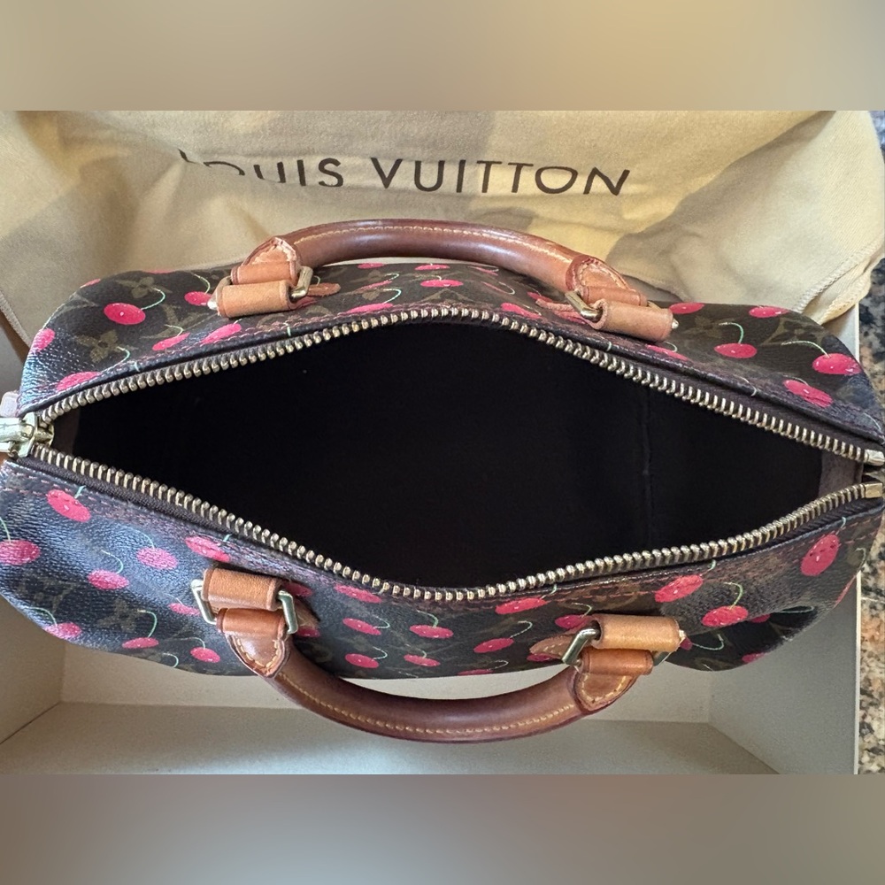 Louis Vuitton Monogram Cerises Speedy 25 - Picture 12 of 15